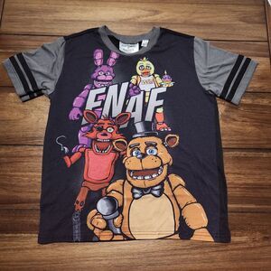 Five Nights at Freddy's Graphic T SS Blk.Child 10/12
